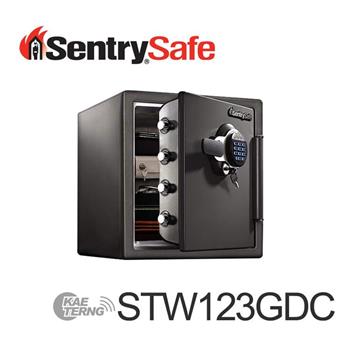 Sentry Safe 電子密碼鎖防火防水金庫（中）STW123GDC【金石堂、博客來熱銷】
