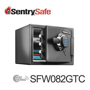 Sentry Safe 按鍵式電子鎖防火防水金庫（小） SFW082GTC【金石堂、博客來熱銷】