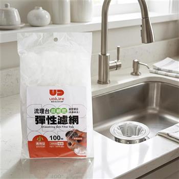 百研/流理台超細密彈性濾網－小－100枚入x6包