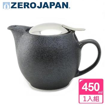 【ZERO JAPAN】典藏陶瓷不鏽鋼蓋壺（水晶銀）450cc【金石堂、博客來熱銷】