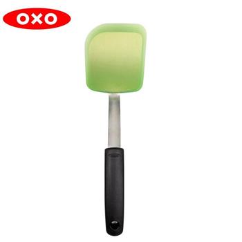 【OXO】 好好握矽膠小餅乾鏟－巴西里