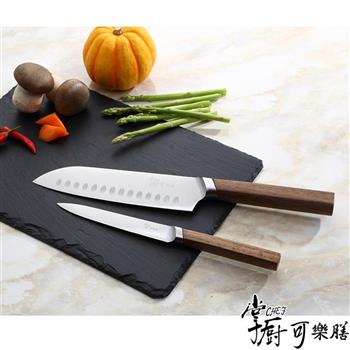 【掌廚可樂膳】日式二件式刀具組（廚師刀＋萬用刀）【金石堂、博客來熱銷】