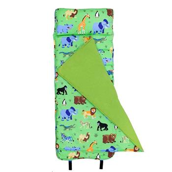 【LoveBBB】無毒幼教睡袋 符合美國標準 Wildkin 28080 野生動物園 午睡墊（3－7） 安親班/兒童睡袋【金石堂、博客來熱銷】