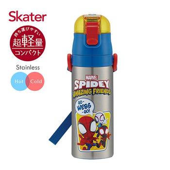Skater不鏽鋼直飲保溫水壺（470ml） 蜘蛛人Spidey【金石堂、博客來熱銷】