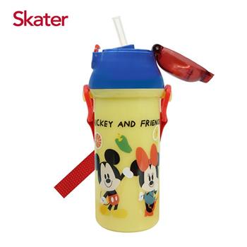 Skater吸管銀離子水壺（480ml）Mickey & Friends【金石堂、博客來熱銷】