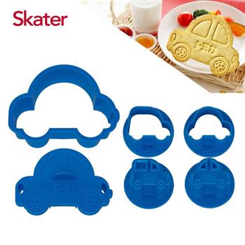 Skater吐司造型壓模＋食物造型壓模－TOMICA