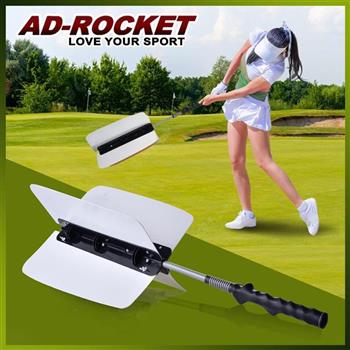 【AD－ROCKET】高爾夫揮桿力度練習扇/高爾夫練習器/揮杆練習