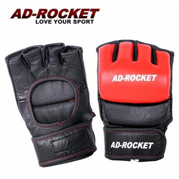 【AD-ROCKET】MMA頂級格鬥手套(紅色)/拳擊手套/散打/拳擊/格鬥