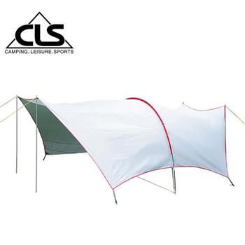 【韓國CLS】哈比天幕 附帳桿/炊事帳/客廳帳/加大/防水/遮陽(三色任選)