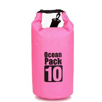 【韓國熱銷】10L戶外超輕量防水袋（桃色）/盥洗袋/旅行袋【金石堂、博客來熱銷】