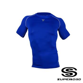 【SUPEROAD SPORTS】Muscle Point專業機能運動短袖緊身衣（兩色任選）【金石堂、博客來熱銷】
