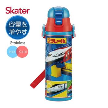Skater不鏽鋼（580ml）直飲保溫水壺－鐵道王國