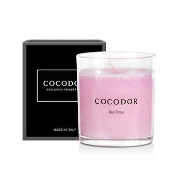 COCODOR-香氛精油蠟燭170g-玫瑰花茶