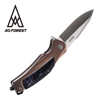 【Ad－Forest】極致輕量朱鶇折刀/戶外求生刀/多功能露營刀/野外求生