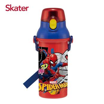 Skater銀離子直飲水壺（480ml）Spiderman