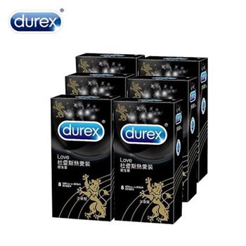 【Durex 杜蕾斯】熱愛裝王者型保險套8入＋激情裝12入【金石堂、博客來熱銷】