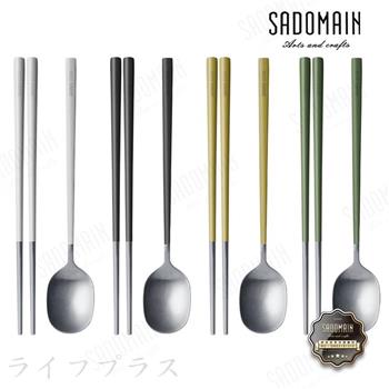 仙德曼露營316不鏽鋼餐具組－4套入（附收納袋）X1盒組