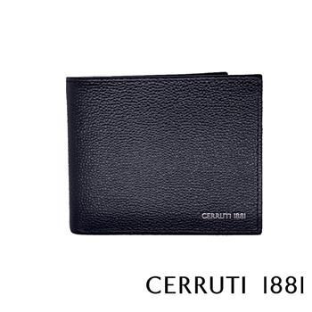 【CERRUTI 1881】限量2折 頂級義大利小牛皮8卡皮夾 全新專櫃展示品（CEPU05399M）【金石堂、博客來熱銷】