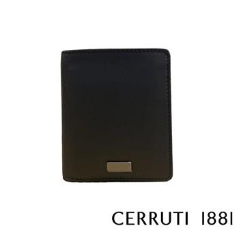 【CERRUTI 1881】限量2折 頂級義大利小牛皮6卡皮夾 全新專櫃展示品（CEPU05433M）【金石堂、博客來熱銷】