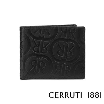 【CERRUTI 1881】限量2折 頂級義大利小牛皮12卡皮夾 全新專櫃展示品（CEPU05413M）【金石堂、博客來熱銷】
