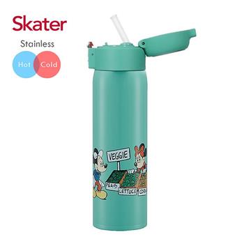 Skater不鏽鋼吸管保溫瓶（480ml）米奇【金石堂、博客來熱銷】