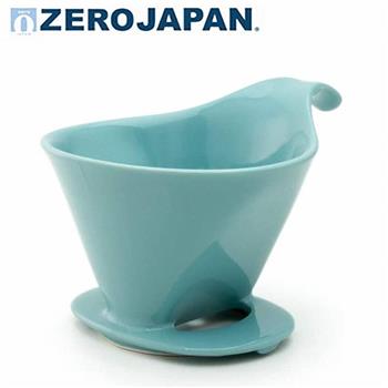 【ZERO JAPAN】典藏陶瓷咖啡漏斗(大)(湖水藍)【金石堂、博客來熱銷】