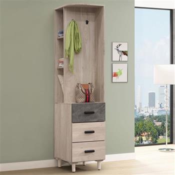 YoStyle 梅林1.5尺三抽轉角櫃(左側邊櫃)