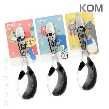 KOM316不鏽鋼兒童平底匙－3入