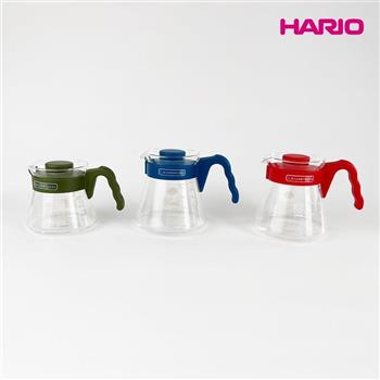 【HARIO V60好握系列】01藍媚茶色咖啡分享壺450ml [VCS－01－OG【金石堂、博客來熱銷】