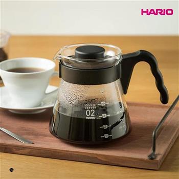 【HARIO V60好握系列】01黑色咖啡分享壺450ml [VCS－01B【金石堂、博客來熱銷】