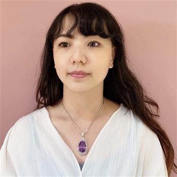 【Emma’s愛馬飾】3A大主鑽伴T鑽鋯石好運紫墜鏈