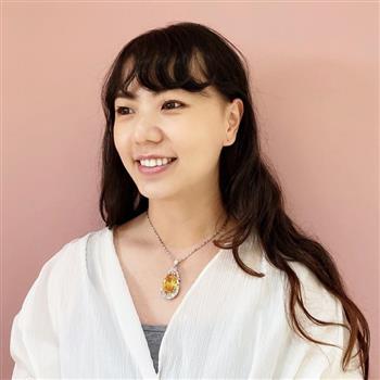 【Emma’s愛馬飾】3A大主鑽伴T鑽鋯石招財金墜鏈