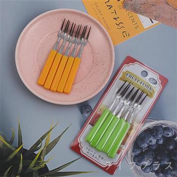 日本進口便利水果叉－5入X3卡