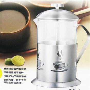 【妙管家】特級不鏽鋼沖茶器－700ml－1入組