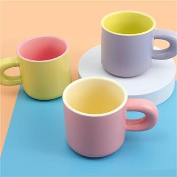 雙色撞色馬克杯－350ml－2入