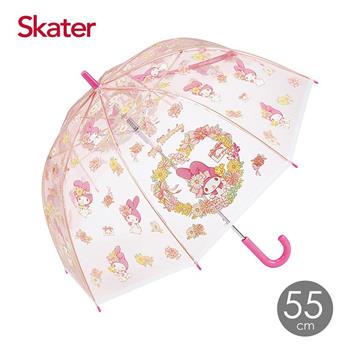Skater透明蘑菇傘(55cm)美樂蒂【金石堂、博客來熱銷】