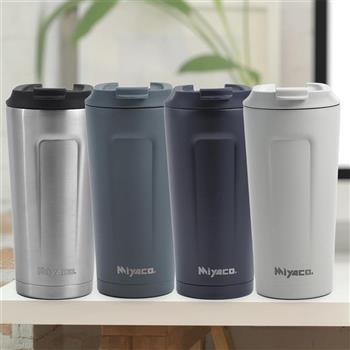米雅可品味316不鏽鋼真空咖啡隨行杯-500ml-2支