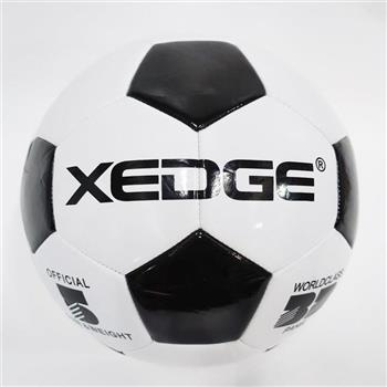 XEDGE PVC 足球 5 號 訓練球  青少年 成人 機器縫製 適合室內戶外