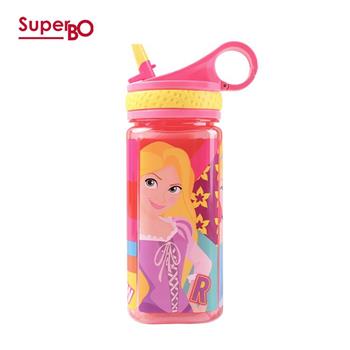 SuperBO 方形水壺（480ml）迪士尼公主
