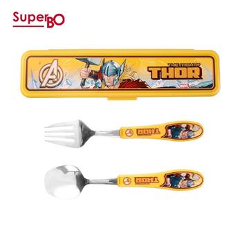 SuperBO 不鏽鋼匙叉組（附盒）雷神索爾