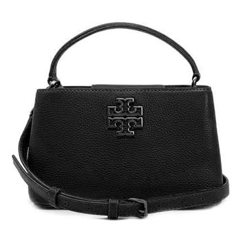 Tory burch 雙T－LOGO皮革兩用包－黑