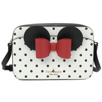 kate spade 拼接皮革聯名斜背包-迪士尼