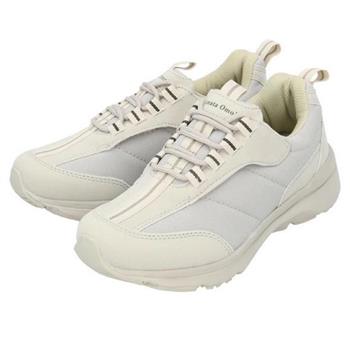 日本Anata Omoi 灰色 羽毛魔法鞋(女) 雙開翅膀魔法 易穿脫 活力寬楦健步鞋