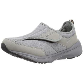 日本Anata Omoi 灰色 展翅魔法鞋(女) 大單面展開 易穿脫 樂齡寬楦健走鞋