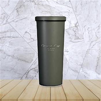GREEN CUP芊杯內外316不鏽鋼真空吸管杯-800ml-2支