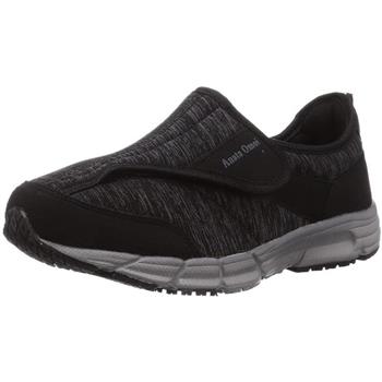 日本Anata Omoi 黑色 展翅魔法鞋(男) 大單面展開 易穿脫 樂齡寬楦健走鞋