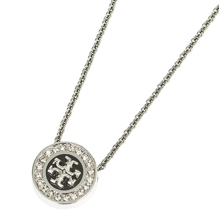 Tory burch 雙T-LOGO晶鑽項鍊