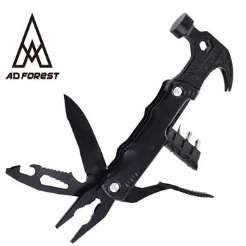 【Ad-Forest】野外求生必備 硬派黑化萬用工具/戶外求生/多功能露工具/野外求生