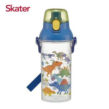 Skater直飲透明水壺 (480ml)恐龍圖鑑