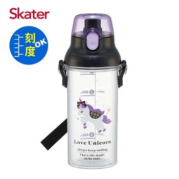 Skater定量飲水壺 (480ml) LOVE獨角獸